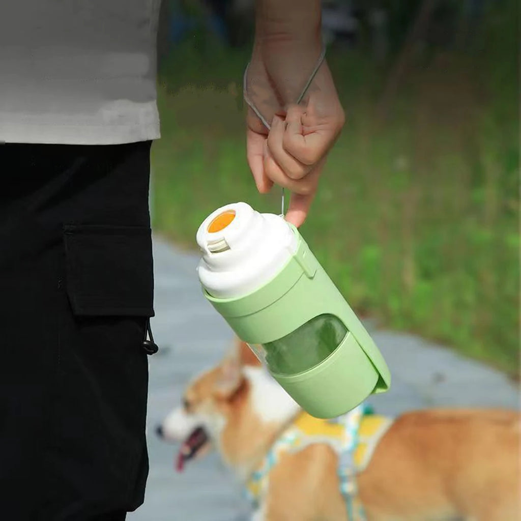 PETS TIDY Portable Pet Water Bottle & Feeder